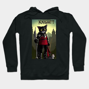 Cat knight Hoodie